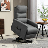 easycomfort easycomfort poltrona alzapersona elettrica con 8 punti vibranti 4 modalita di massaggio e riscaldamento grigio