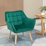 immagine-2-easycomfort-easycomfort-poltroncina-stile-nordico-in-legno-ed-effetto-velluto-verde-per-soggiorno-o-ufficio-64x62x72-5-cm