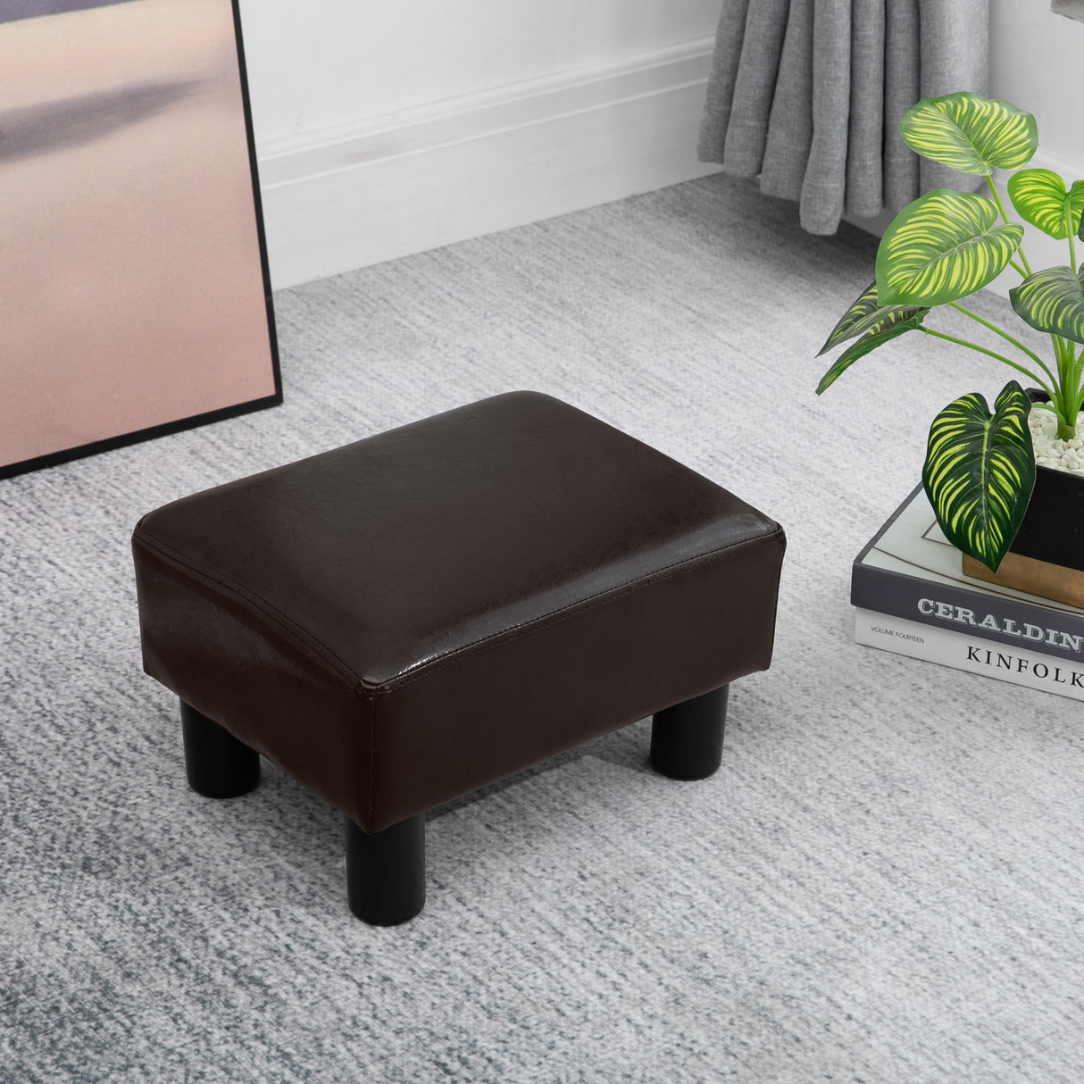 immagine-2-easycomfort-easycomfort-pouf-poggiapiedi-imbottito-rettangolare-e-in-finta-pelle-40x30x24-cm-marrone