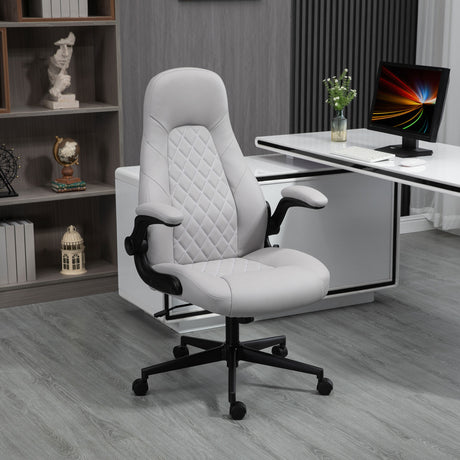 immagine-2-easycomfort-easycomfort-sedia-da-ufficio-ergonomica-con-braccioli-ribaltabili-e-altezza-regolabile-67x70x112-122-cm-grigio