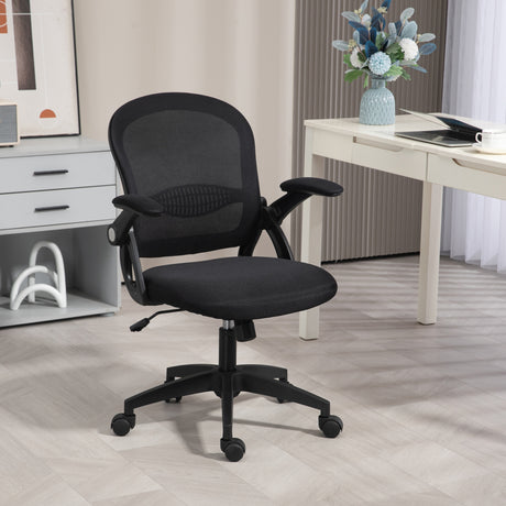 easycomfort easycomfort sedia da ufficio ergonomica con schienale a rete e altezza regolabile 65 5x61 5x88 97 5cm nero