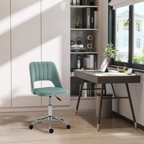 immagine-2-easycomfort-easycomfort-sedia-da-ufficio-ergonomica-e-girevole-sedia-imbottita-per-scrivania-con-altezza-regolabile-verde-petrolio-49x54x79-91cm