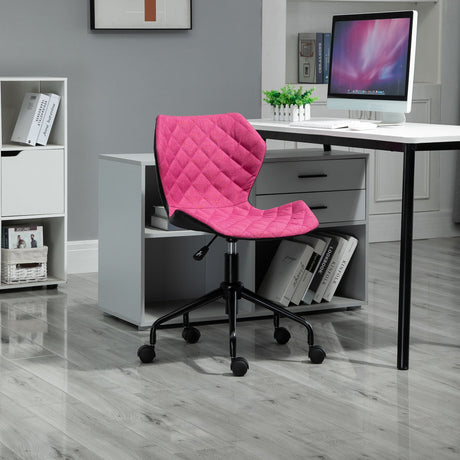 immagine-2-easycomfort-easycomfort-sedia-da-ufficio-girevole-con-altezza-regolabile-e-ruote-in-nylon-rosa