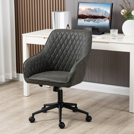 immagine-2-easycomfort-easycomfort-sedia-da-ufficio-reclinabile-con-altezza-regolabile-in-pelle-pu-gommapiuma-e-acciaio-59x60x90-100-cm-grigia