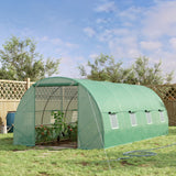 immagine-2-easycomfort-easycomfort-serra-per-piante-a-tunnel-da-esterno-in-acciaio-e-pe-con-8-finestre-5-95-x-3-x-2m-verde-ean-8054144132549