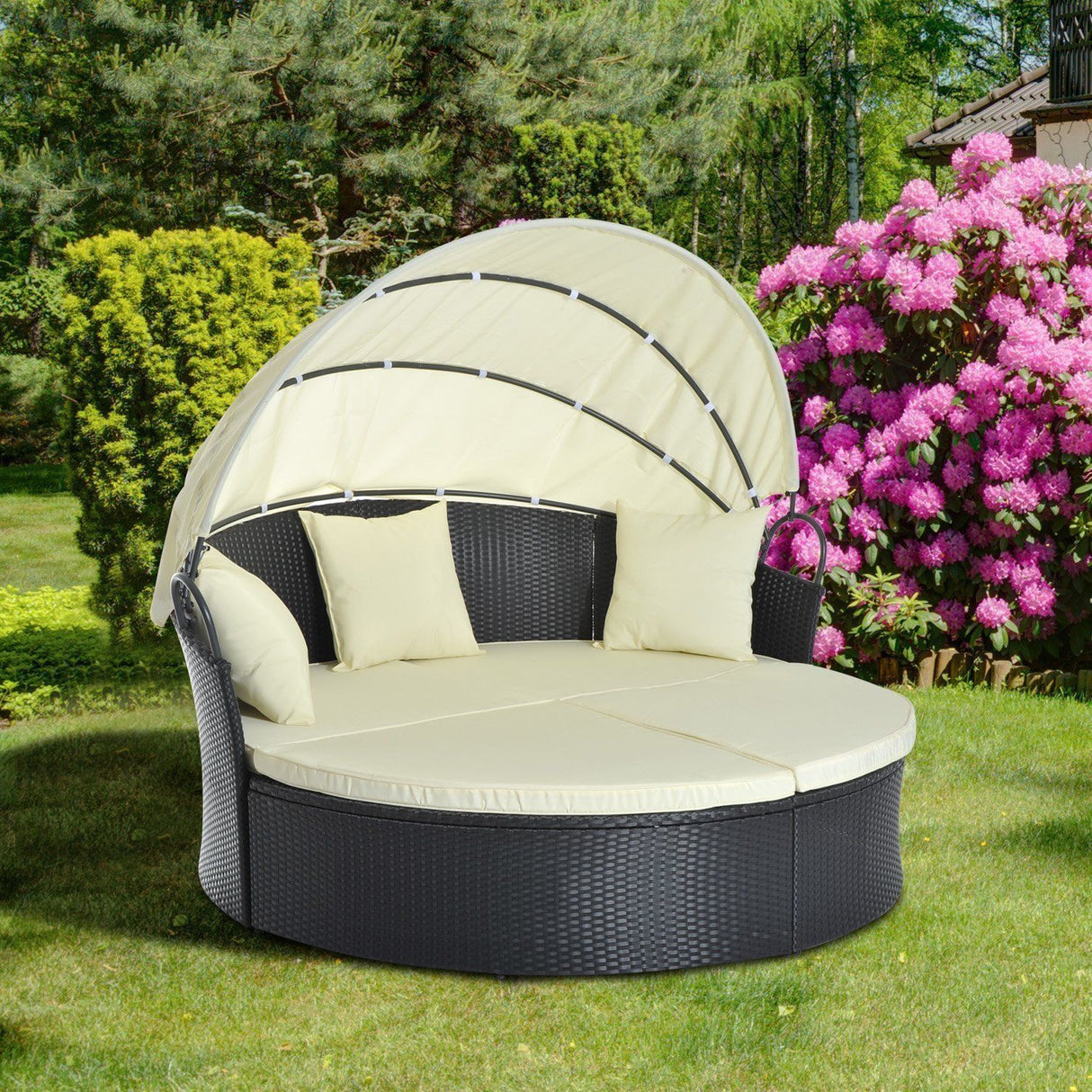 immagine-2-easycomfort-easycomfort-set-di-mobili-da-giardino-in-rattan-tenda-parasole-1-lettino-1-poggiapiedi-3-cuscini-quadrati-e-4-cuscini-poliestere-180gm-crema-nero-max180kg-171x180x78cm