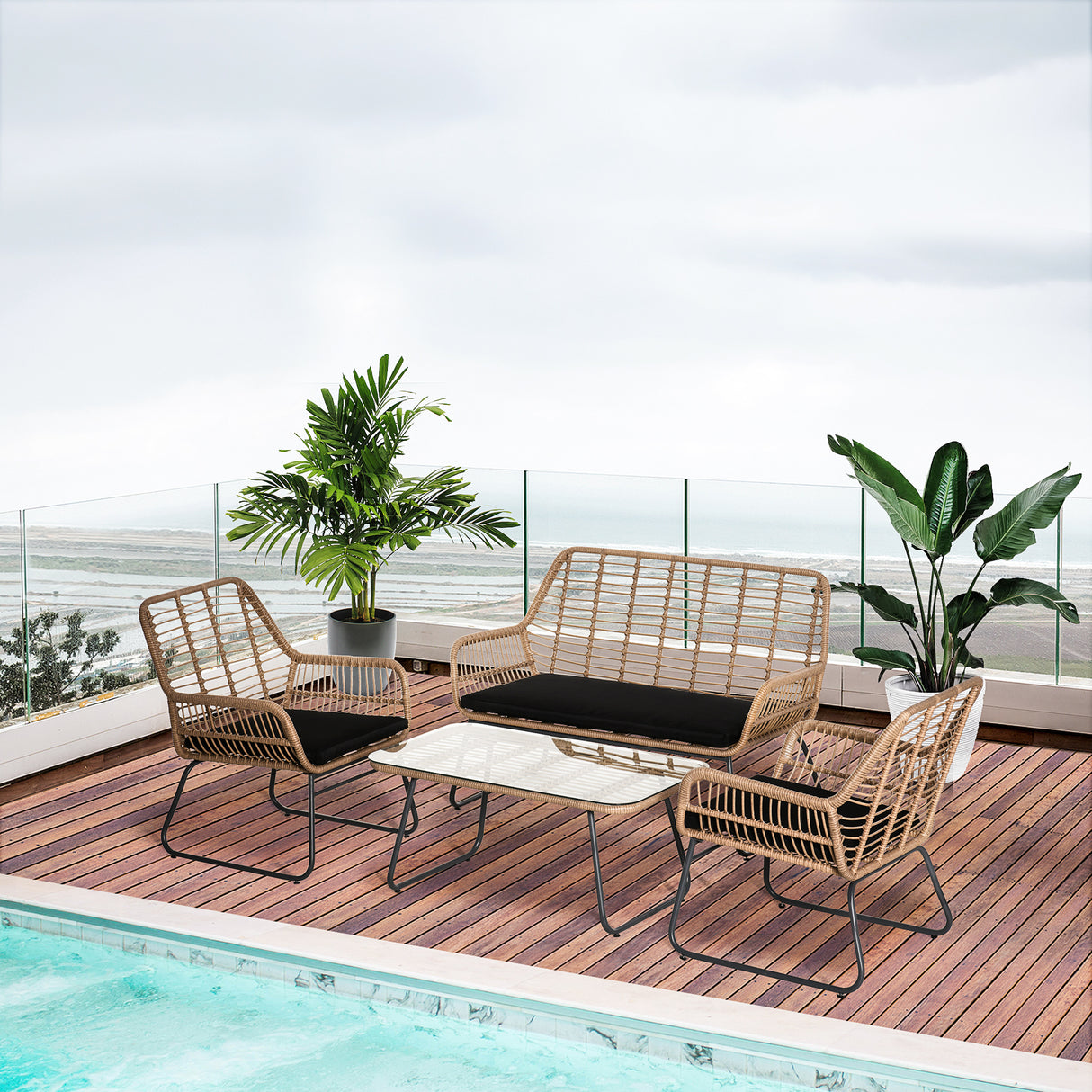 immagine-2-easycomfort-easycomfort-set-mobili-da-giardino-stile-boho-in-rattan-pe-con-2-poltrone-divanetto-e-tavolino