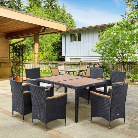 immagine-2-easycomfort-easycomfort-set-tavolo-e-sedie-da-giardino-7-pezzi-in-pe-rattan-e-legno-con-cuscini-morbidi-nero