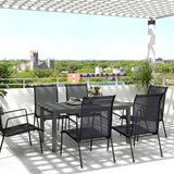 easycomfort easycomfort tavolo da giardino allungabile da 160 220 cm per 6 8 persone rettangolare in alluminio grigio