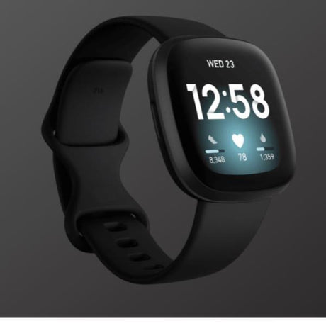 fitbit versa 3 nero nero alluminio