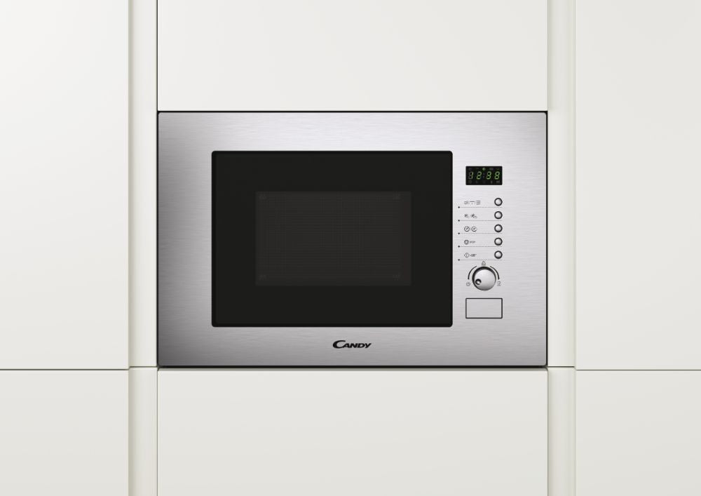 forno a microonde candy ad incasso mic 20 gdfx 20 litri grill grigio mic20gdfx