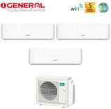 general fujitsu condizionatore trial split general fujitsu standard km 999 con aohg18kbta3 r 32 wi fi integrato