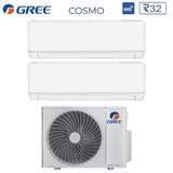 gree condizionatore dual split gree cosmo 912 con gwhd14nk6oo r 32 wi fi integrato