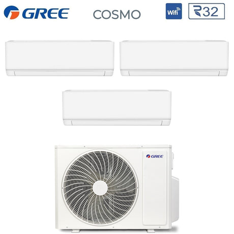 gree condizionatore trial split gree cosmo 121212 con gwhd24nk6oo r 32 wi fi integrato