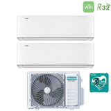 hisense condizionatore hisense dual split inverter serie energy pro x 918 con 3amw62u4rjc r 32 wi fi integrato