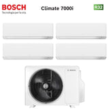 junkers bosch condizionatore quadri split bosch climate 7000i white 7999 con 5000m 1054 e r 32 wi fi integrato