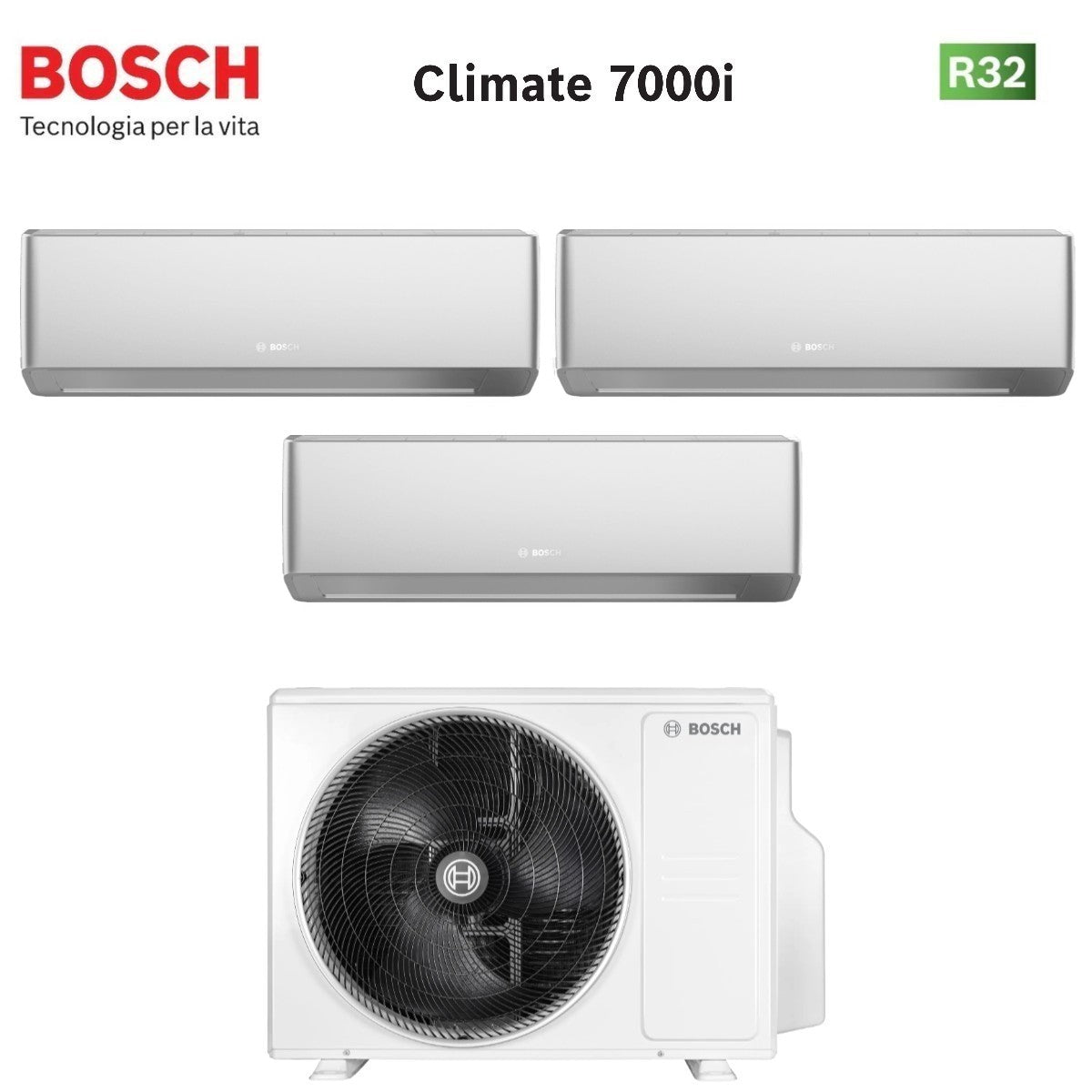 junkers bosch condizionatore trial split bosch climate 7000i silver 779 con 5000m 793 e r 32 wi fi integrato
