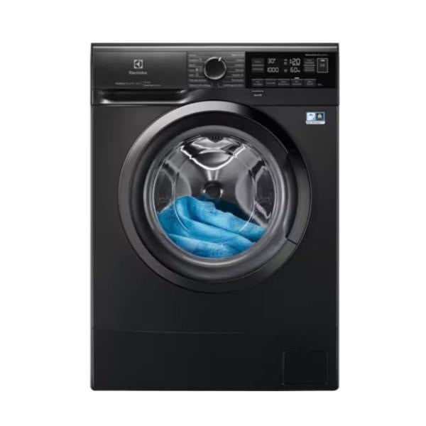 lavatrice a carico frontale electrolux slim serie 600 sensicare ew6sblack 6 kg a84 3xl59 5xp37 8 classe c 1000 giri nero 38587