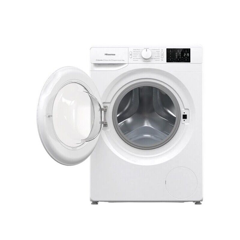 lavatrice a carico frontale hisense 9 kg wfge901439vm 1400 giri classe energetica a a85xl60xp61 1 motore inverter  funzione vapore