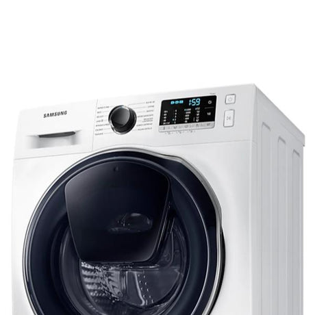 lavatrice a carico frontale samsung 8 kg slim ww8nk52e0vw classe c a85xp45 6xl60 1200 giri addwash ecolavaggio vapore igienizzante 38569