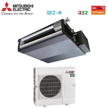 mitsubishi electric climatizzatore condizionatore mitsubishi electric canalizzato canalizzabile power inverter 24000 btu sez m71da puz zm71vha r 32 wi fi optional