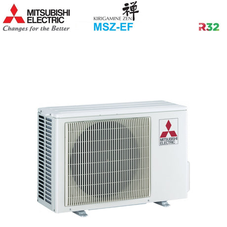 mitsubishi electric unita esterna monosplit mitsubishi electric inverter serie kirigamine zen 9000 btu muz ef25vg r 32 aa