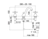 immagine-2-nobili-rubinetto-lavabo-con-3-fori-nobili-serie-grazia-finitura-cromo-grc50111cr