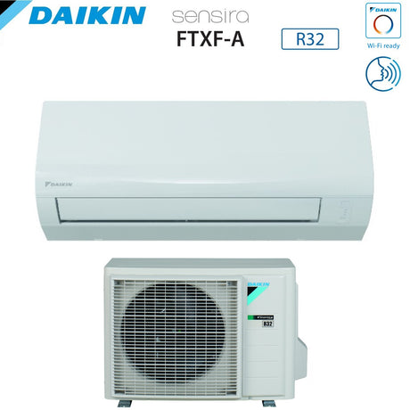 offerta climatizzatore condizionatore daikin inverter serie ecoplus sensira 21000 btu ftxf60a r 32 wi fi optional classe a__ a_