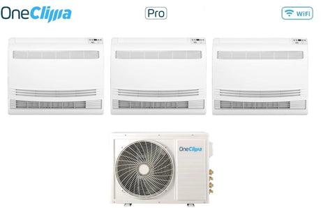 oneclima condizionatore oneclima trial split console 121218 con mlt42x5y24 r 32 wi fi optional con telecomando di serie
