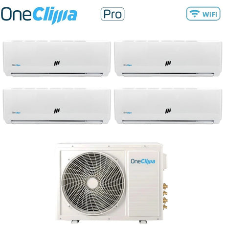 oneclima condizionatore quadri split oneclima pro 99918 con mlt32x4y24 r 32 wi fi optional