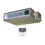 panasonic condizionatore dual split canalizzabile panasonic 912 con cu 2z41tbe r 32 wi fi optional con comandi a filo