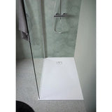 sfa piatto doccia sfa kinedo pietraviva 140 x 80 cm in resina effetto pietra bianco opaco ean 8033237883766