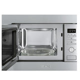 smeg forno a microode ad incasso smeg fmi017x 19 litri 700 w a388xl595xp335 grill manopola led orologio integrato acciaio inossidabile ean 8017709229450