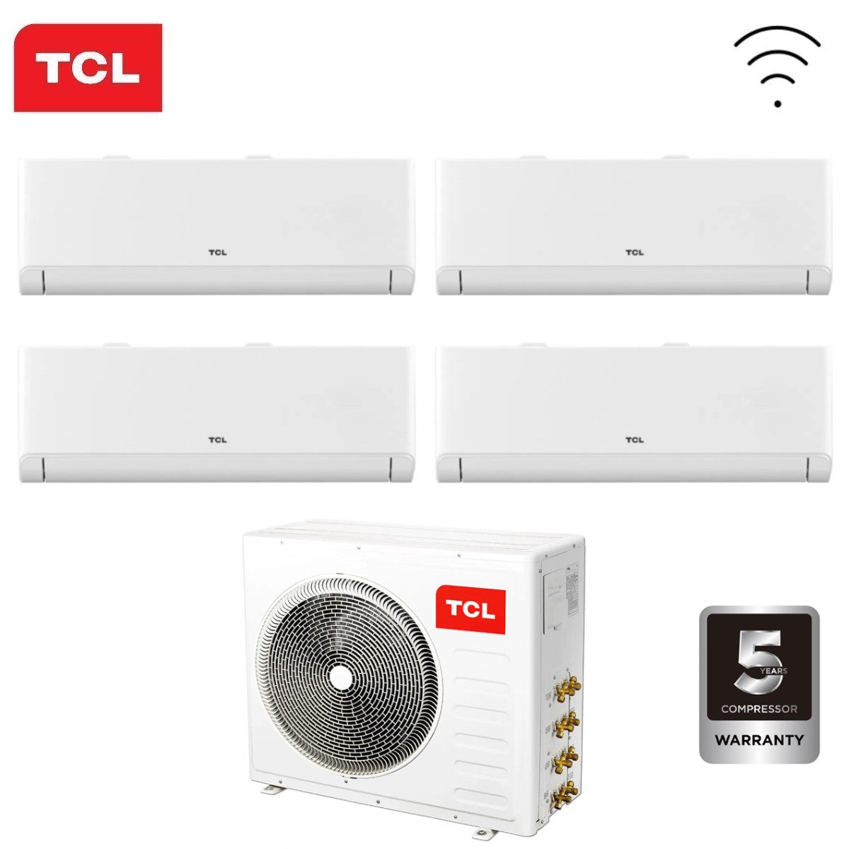 tcl climatizzatore condizionatore tcl quadri split inverter serie breezein 9121212 con mt3240 r 32 wi fi integrato 9000120001200012000