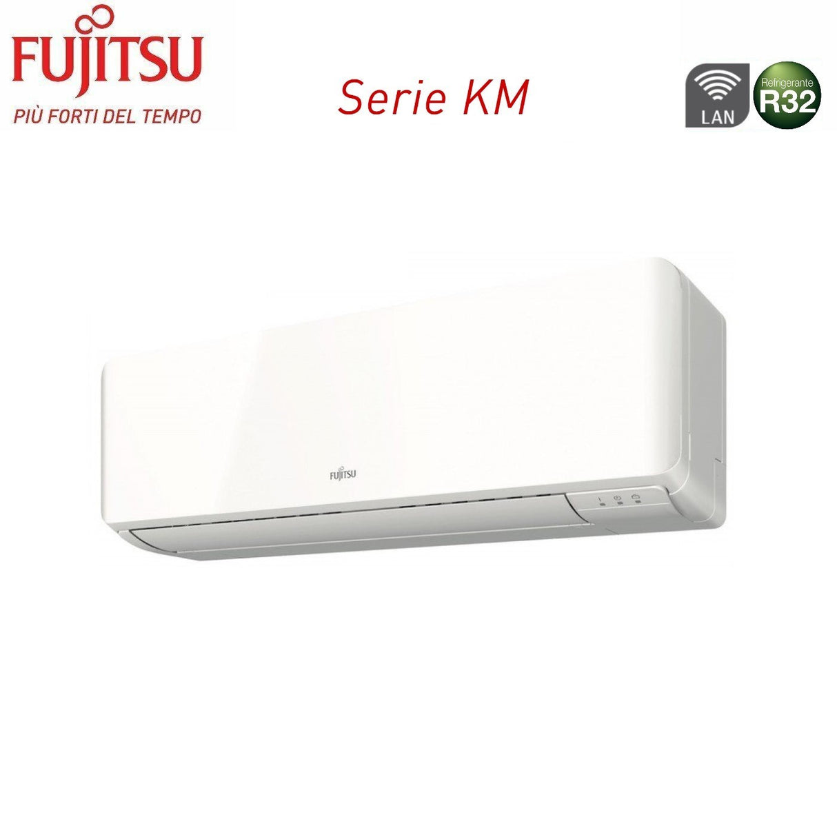 unita interna a parete fujitsu serie km 7000 btu asyg07kmcf r 32 wi fi integrato