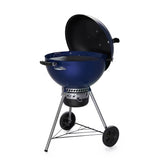 weber barbecue a carbone weber master touch gbs c 5750 57 cm deep ocean blue 14716004
