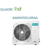 immagine-23-hisense-climatizzatore-condizionatore-hisense-trial-split-inverter-serie-new-comfort-91212-con-4amw105u4raa-r-32-wi-fi-optional-90001200012000