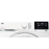 asciugatrice a pompa di calore 8 kg aeg tr7g81ow serie 7000 sensidry okoflow a85xl59 6xp63 8 classe a++