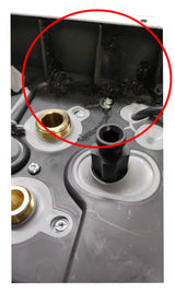 caldaia ariston cares s 24 eu a condensazione completa di kit scarico fumi metano o gpl low nox 3301637 novita kit fumi coassiale