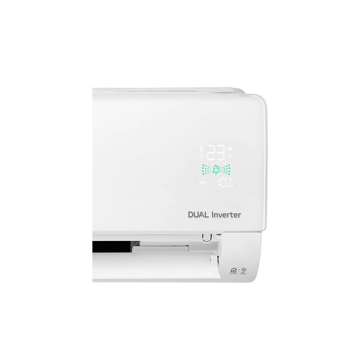 climatizzatore condizionatore lg dual split inverter serie atmosfera 9_9 con mu2r15 r 32 wi fi integrato 9000_9000 btu