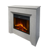 divina fire camino elettrico da terra divine fire bellini effetto cemento