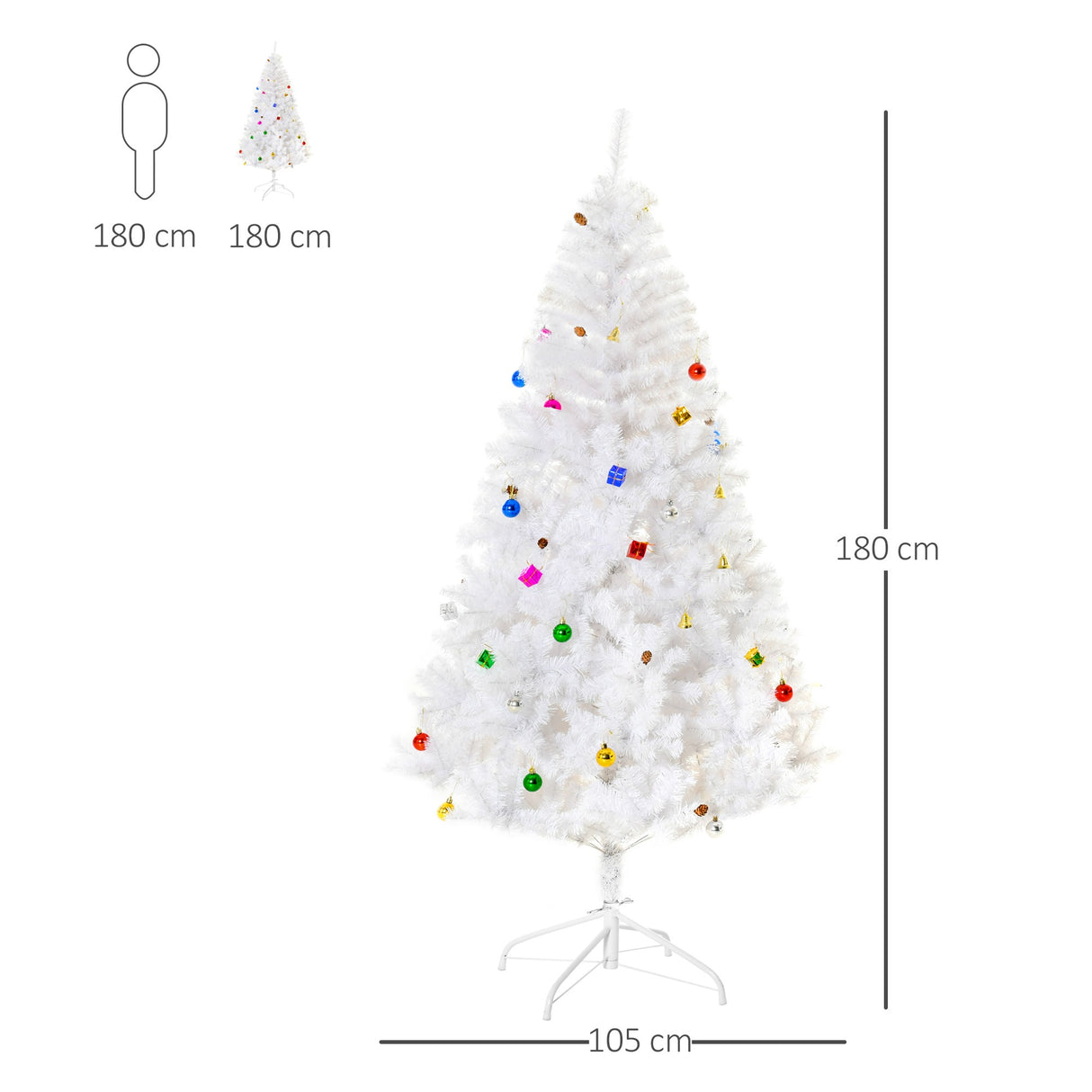 immagine-3-easycomfort-easycomfort-albero-di-natale-bianco-180cm-con-addobbi-e-930-rami-albero-di-natale-artificiale-in-pvc