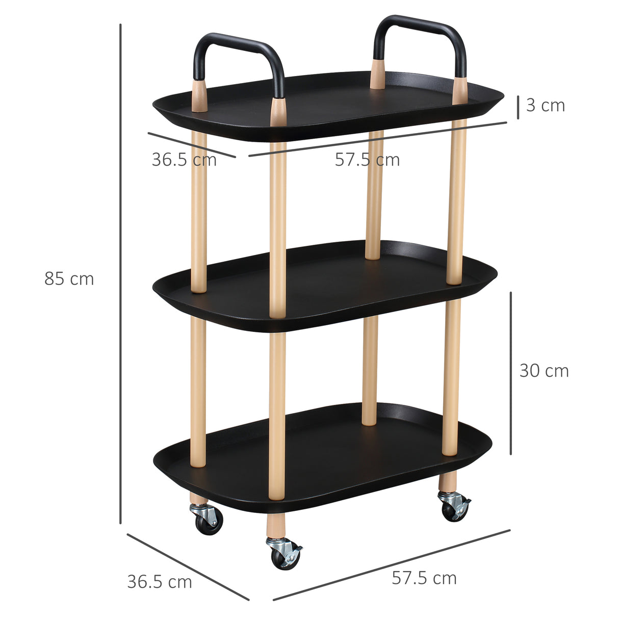 immagine-3-easycomfort-easycomfort-carrello-da-cucina-in-metallo-e-plastica-portavivande-con-3-ripiani-e-4-ruote-carrello-multiuso-per-bagno-salotto-ufficio-nero