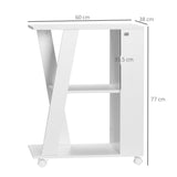 immagine-3-easycomfort-easycomfort-carrello-da-cucina-portavivande-in-legno-con-2-ripiani-e-ruote-60x38x77cm-bianco