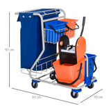 immagine-3-easycomfort-easycomfort-carrello-pulizie-professionale-con-4-secchi-18l6l-sacco-spazzatura-impermeabile-blu-e-arancione-93x70x97cm-ean-8054144139395