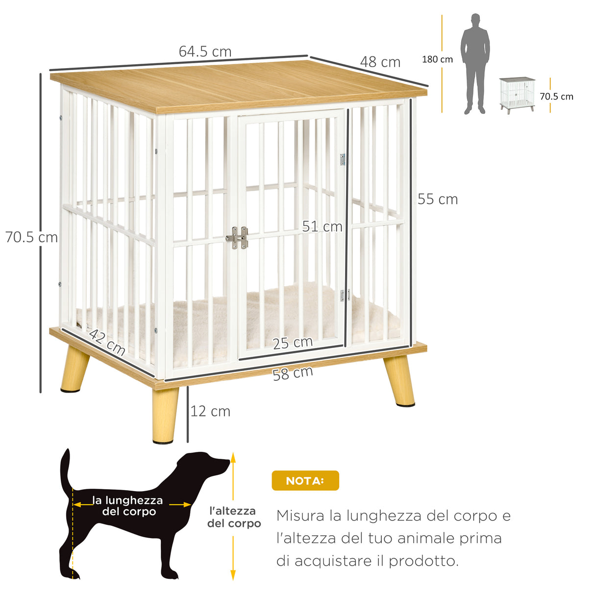 immagine-3-easycomfort-easycomfort-casetta-per-cani-piccoli-da-interno-con-cuscino-rimovibile-e-lavabile-64-5x48x-70-5cm-quercia