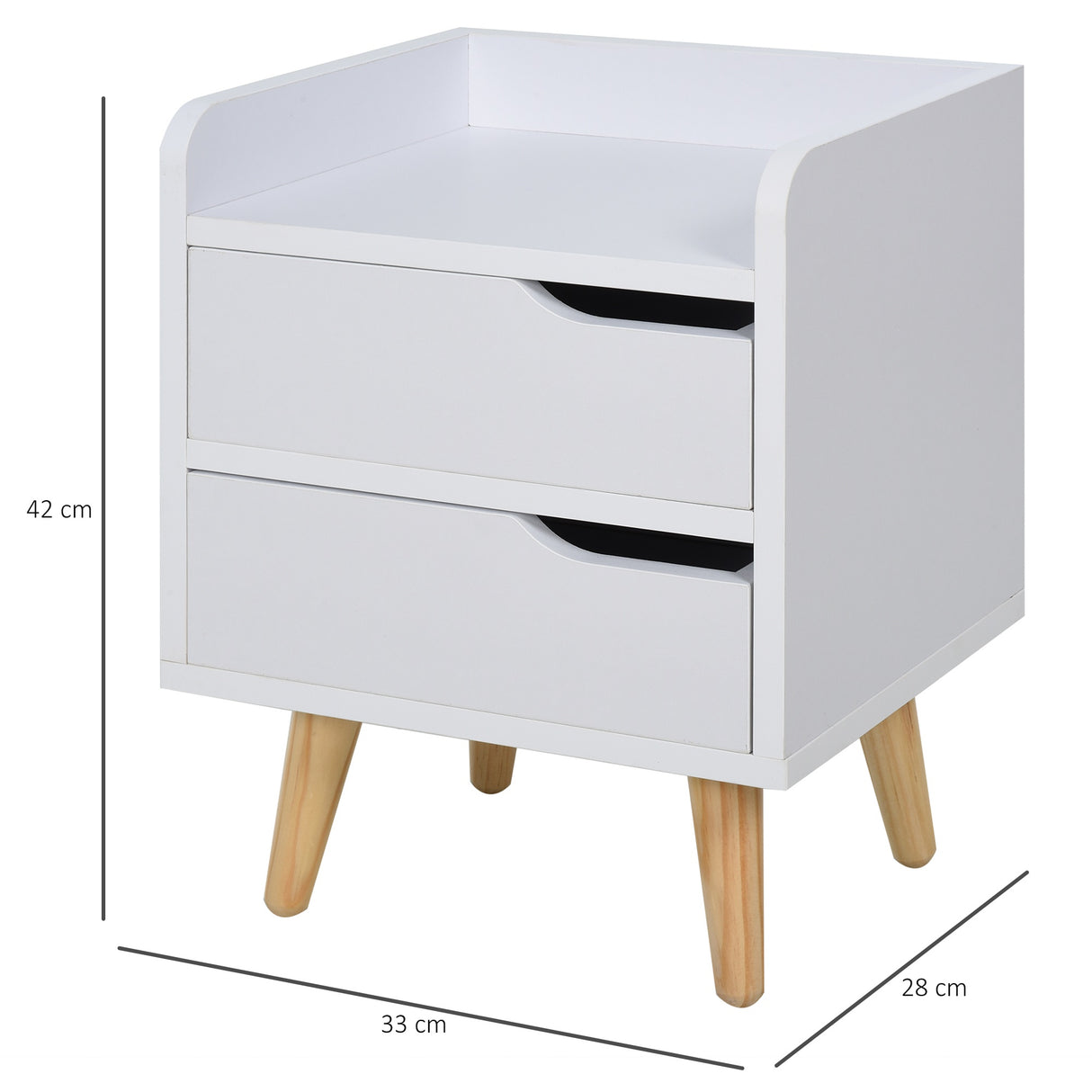 immagine-3-easycomfort-easycomfort-comodino-salvaspazio-dal-design-moderno-in-legno-bianco-piccola-cassettiera-camera-da-letto-con-2-cassetti-e-piedini-in-legno-di-pino-33-x-28-x-42cm-ean-8054111845014