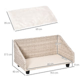 immagine-3-easycomfort-easycomfort-cuccia-per-cani-e-gatti-rialzata-in-rattan-con-cuscino-lavabile-bianco-lettino-per-animali-da-interno-70-5x40x37-5cm-beige