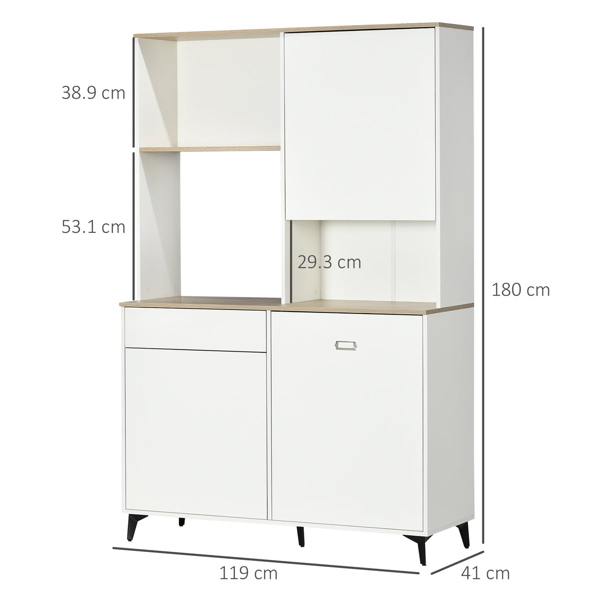 immagine-3-easycomfort-easycomfort-dispensa-cucina-in-truciolato-e-mdf-con-ripiani-aperti-armadietti-e-cassetto-119x41x180-cm-bianco