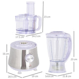 immagine-3-easycomfort-easycomfort-frullatore-da-500w-con-caraffa-lama-a-s-e-lama-a-4-punte-in-acciaio-inox-as-e-abs-2-velocita-regolabili-20-5x19x16cm-bianco